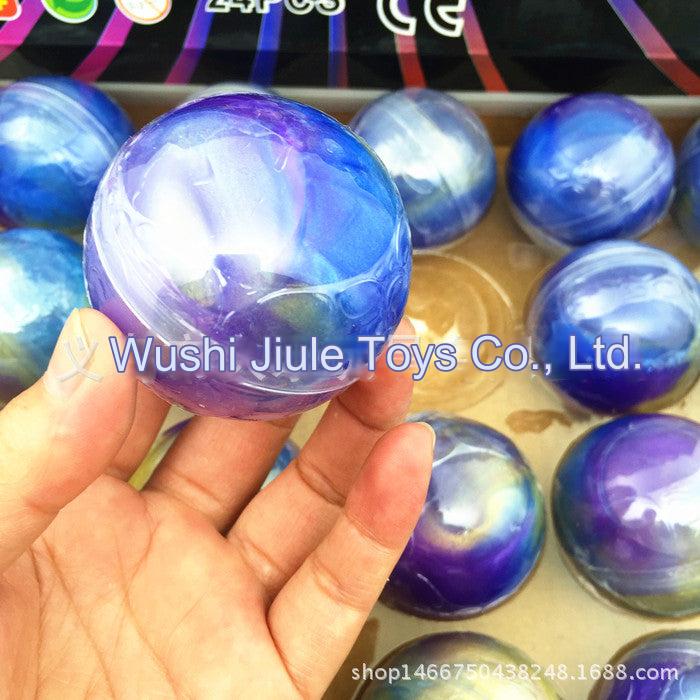 Colorful Galaxy Egg Crystal Slime - DIY Fun for All Ages