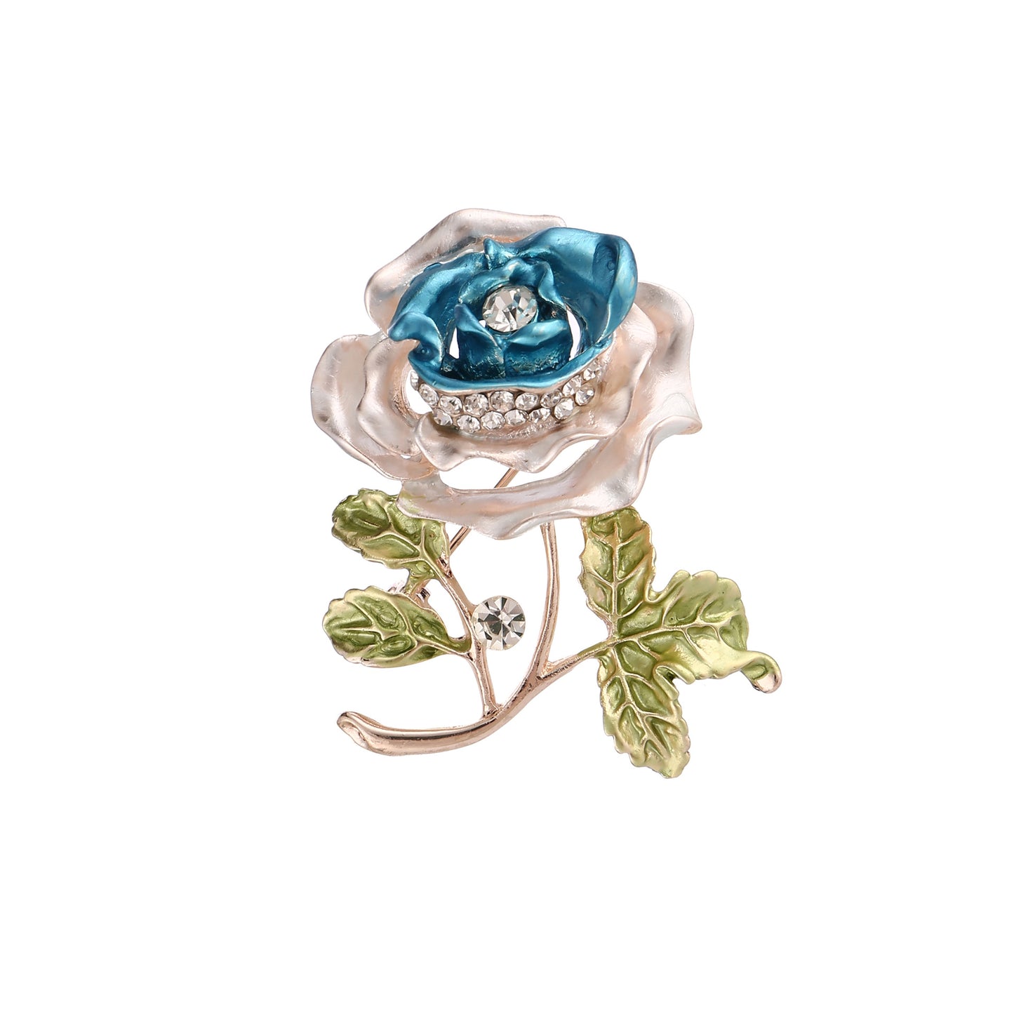 Lifestyle Image of Brooch Being Worn - Image 7