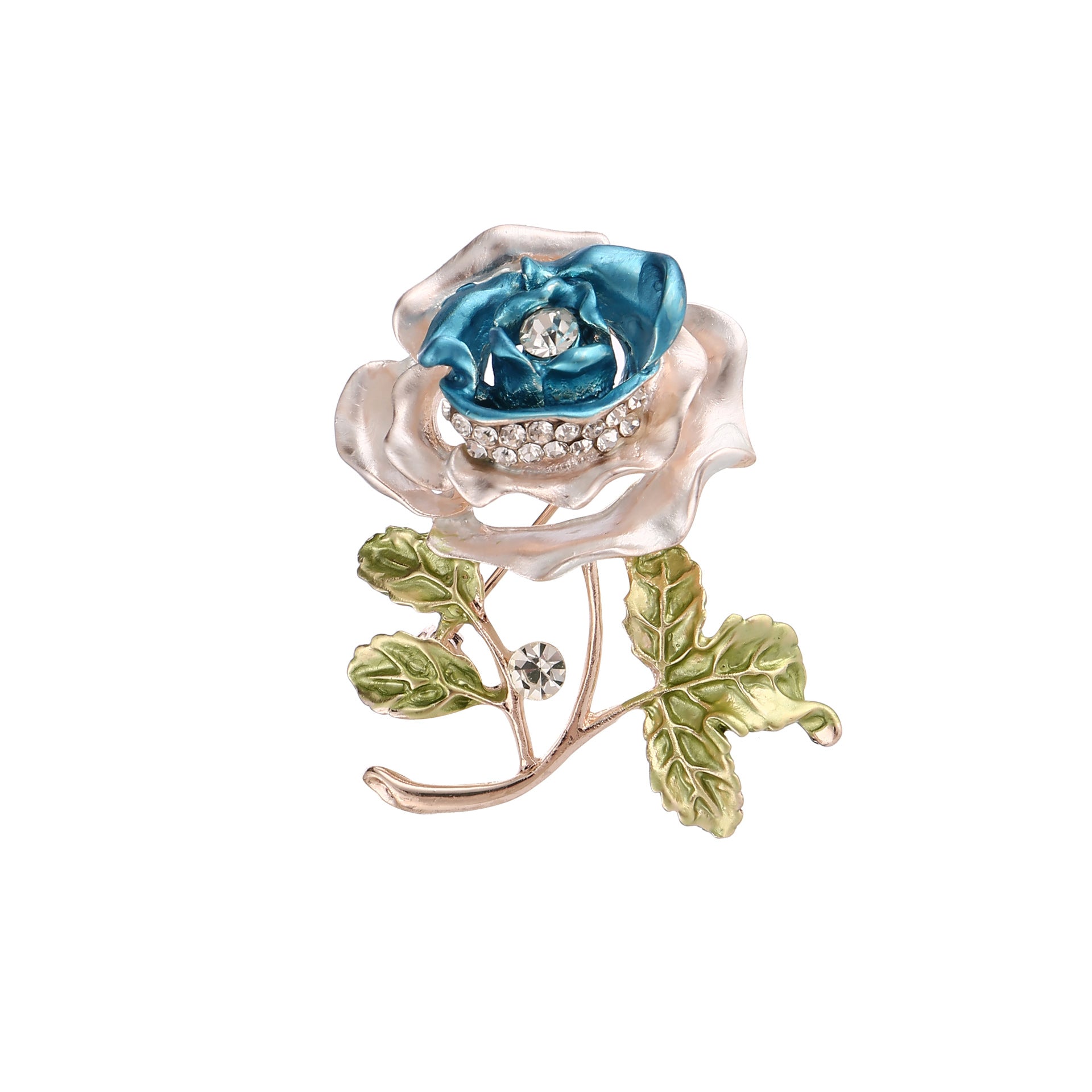 Lifestyle Image of Brooch Being Worn - Image 7