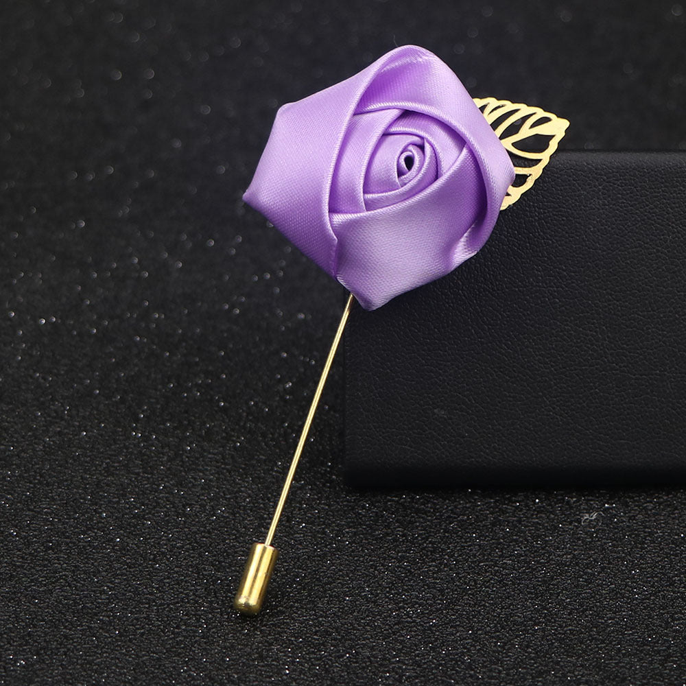 Unisex rose pin for fashion image 4