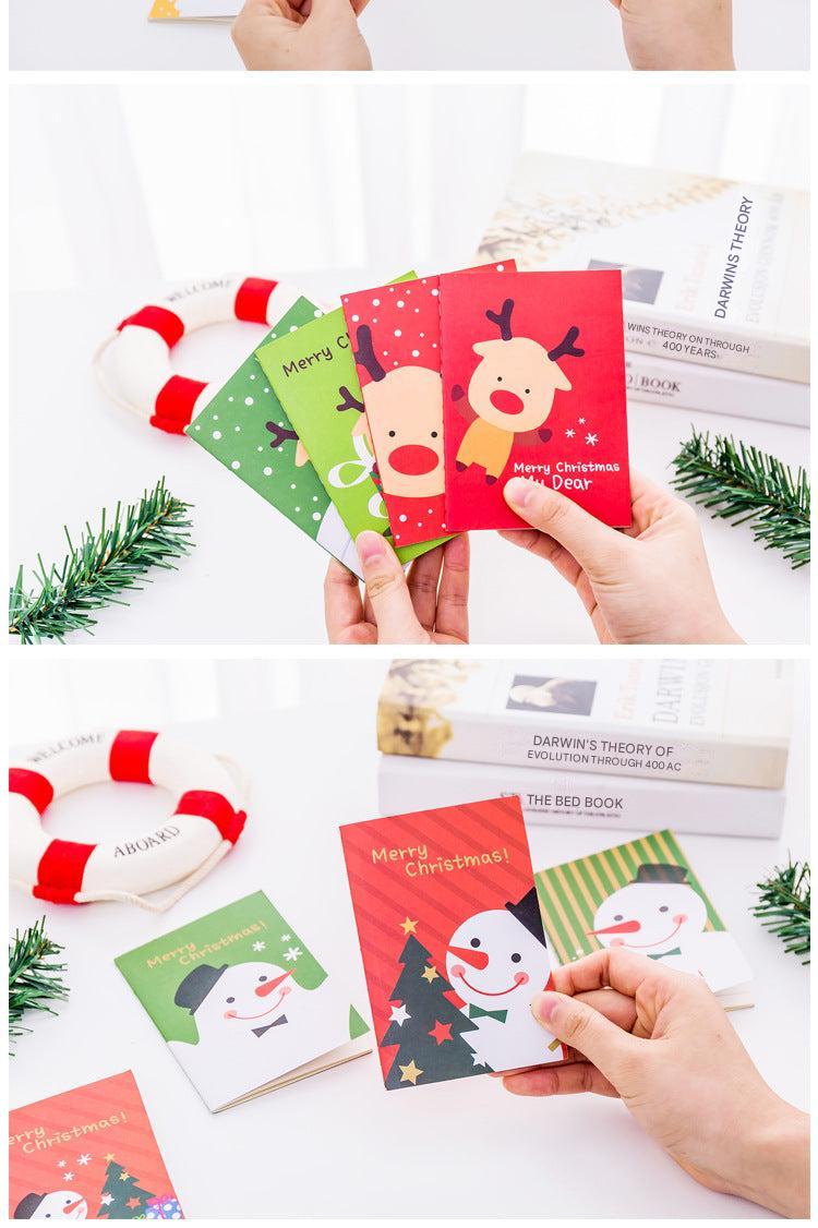 Joyful holiday pocket notepad