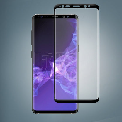 Samsung Galaxy S9+ Curved Tempered Glass Screen Protector - 3D Full Coverage, Anti-Fingerprint, Ultra-Clear