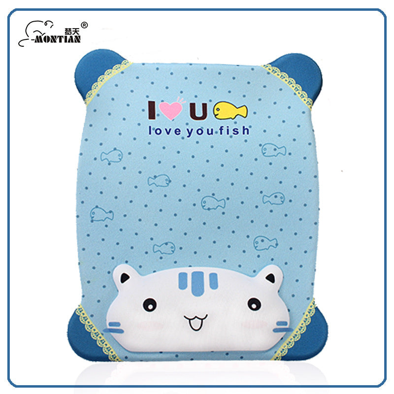 Cute Cartoon Silicone Wrist Support Mouse Pad - Ergonomic Office Desk Accessory