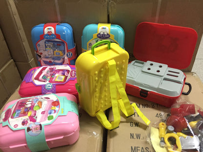 children’s backpack toy set