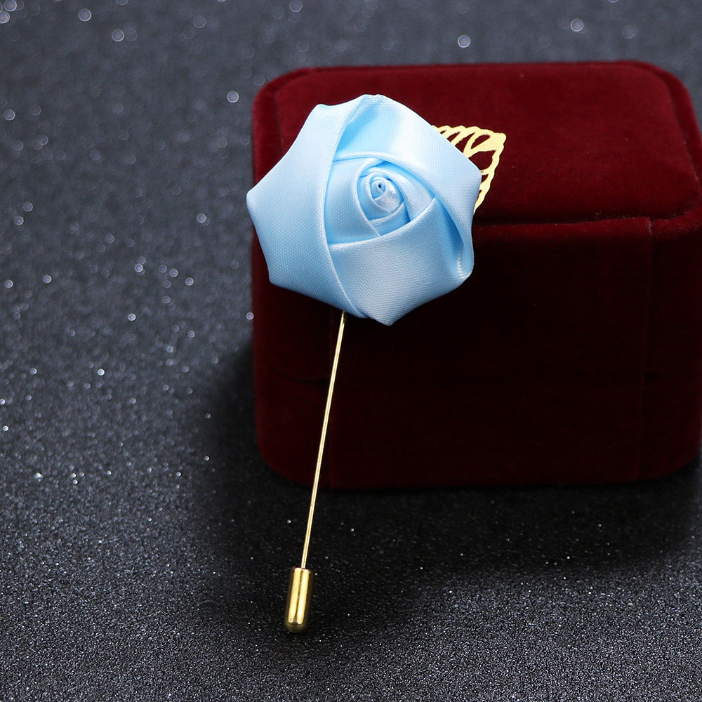 Unisex rose pin for fashion image 4