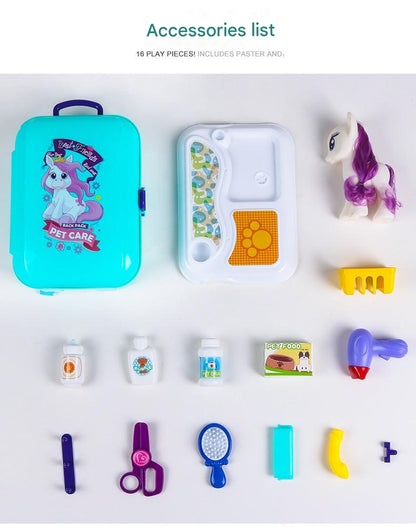 children’s backpack toy set