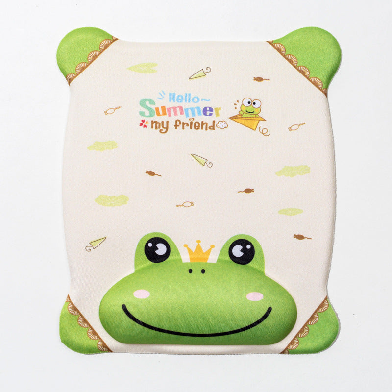 Cute Cartoon Silicone Wrist Support Mouse Pad - Ergonomic Office Desk Accessory