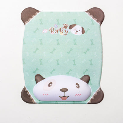 Cute Cartoon Silicone Wrist Support Mouse Pad - Ergonomic Office Desk Accessory