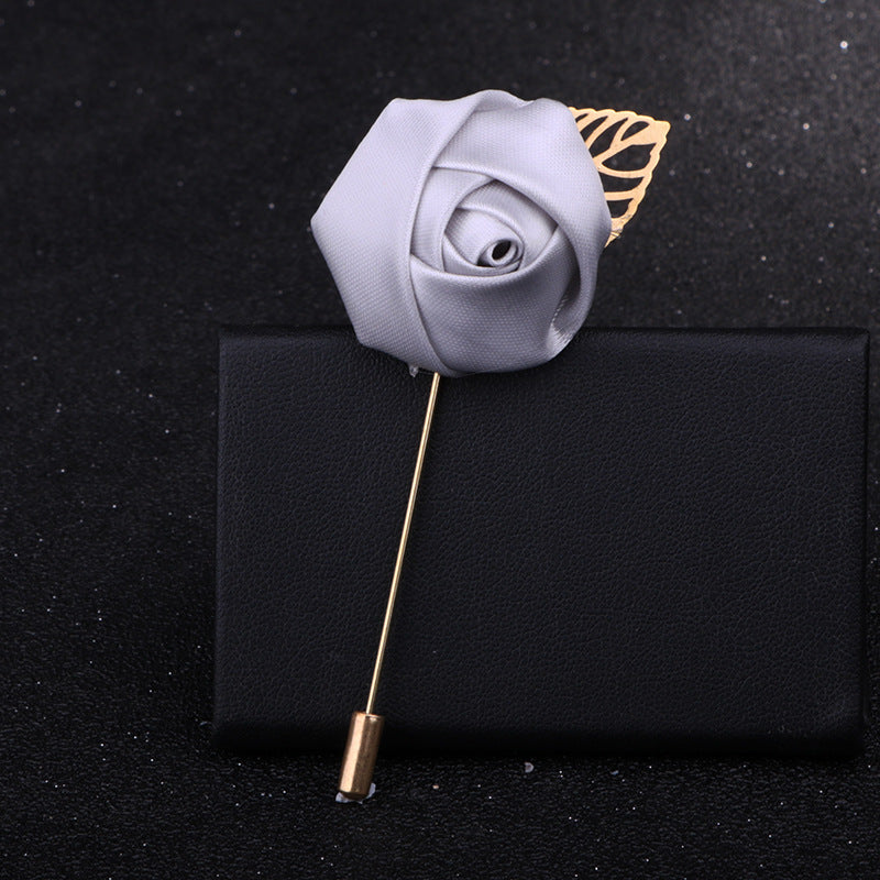 Rose accessory on clothing image 8