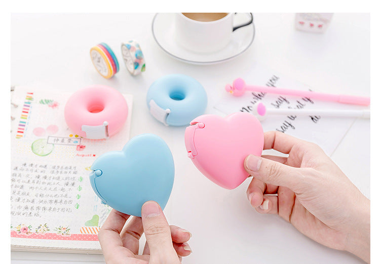 donut-shaped tape dispenser office supplies