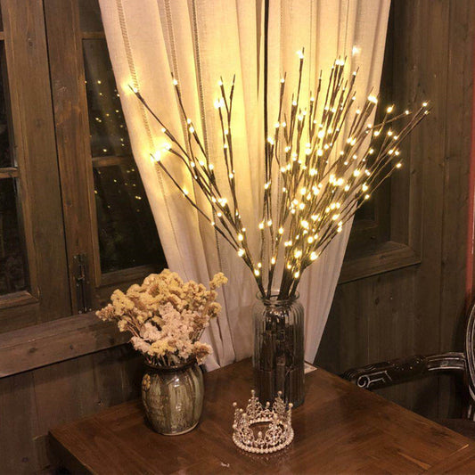 LED branch light warm white decoration