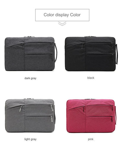 Versatile Laptop Sleeve for 13" MacBook & 15" Huawei - Waterproof & Durable Tablet Carry Case