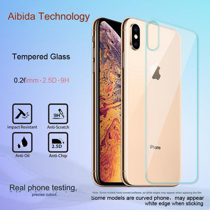 Premium Tempered Glass Screen Protector for iPhone XS, XR, and XS Max - Ultra HD Clear, Anti-Fingerprint, 0.26mm Edge-to-Edge Coverage