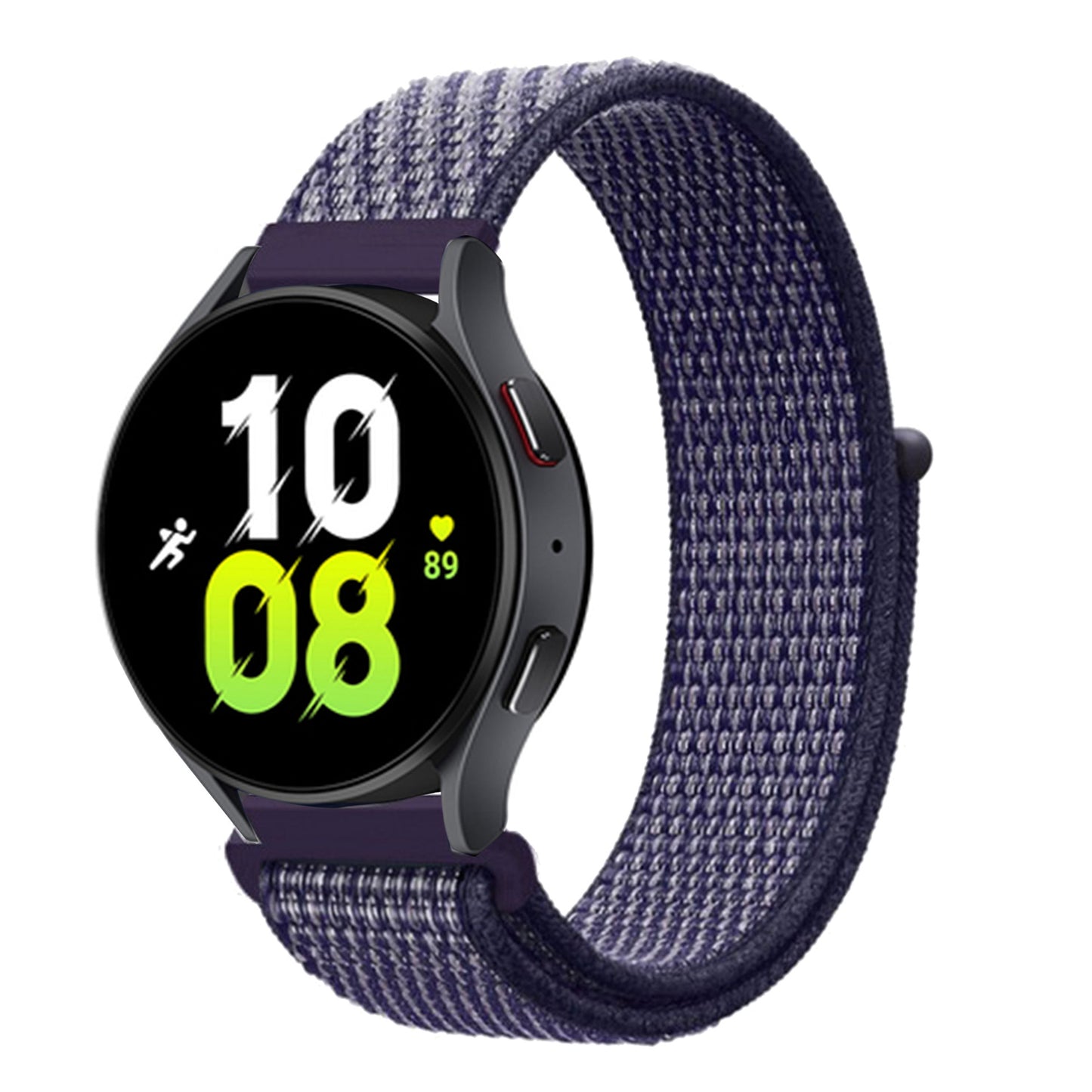 High-Quality 20/22mm Nylon Sport Watch Bands for Huawei GT4 & Samsung Galaxy Watch | Hook and Loop Design