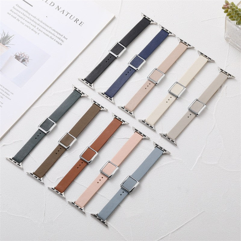 genuine leather watch band