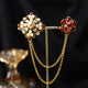 TL0033-Antique Gold-Red