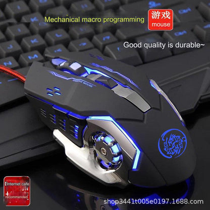 Dual Mode Wireless and Wired Gaming Mouse - Silent Operation with RGB Lighting, Adjustable DPI and Ergonomic Design