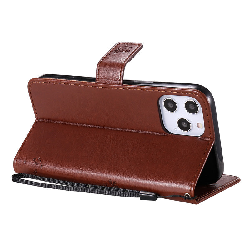 Premium PU Leather Phone Case for iPhone and Samsung Models - Stylish, Durable & Shockproof