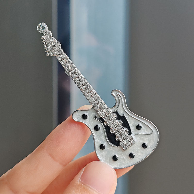 High-quality guitar pin brooch collection image 6