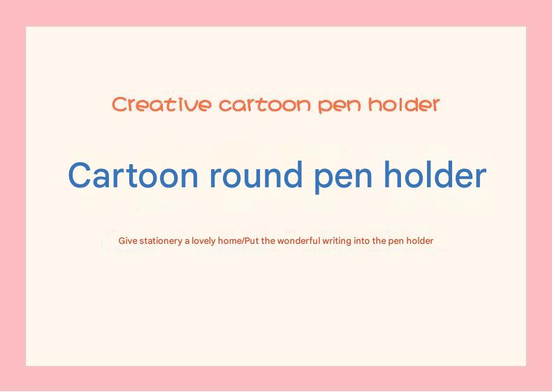 rabbit girl themed pen storage