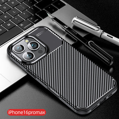 OMEVE TPU iPhone 16 Pro Max Case - Shockproof, Anti-Fingerprint & Sleek Design - Fits iPhone 7 to iPhone 16 Models