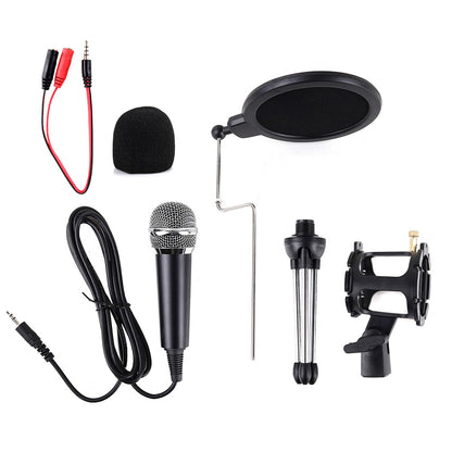 Compact microphone for online courses