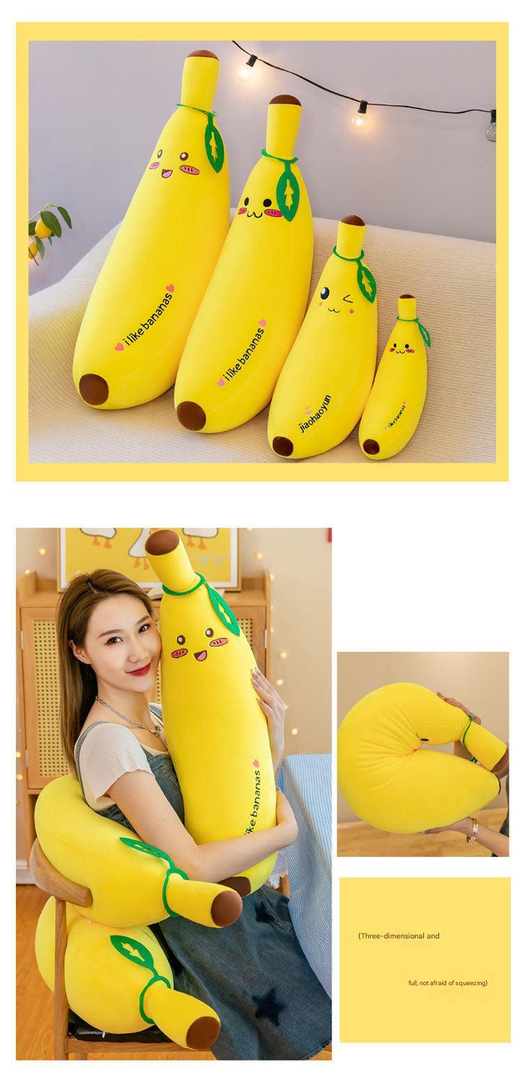 large banana pillow