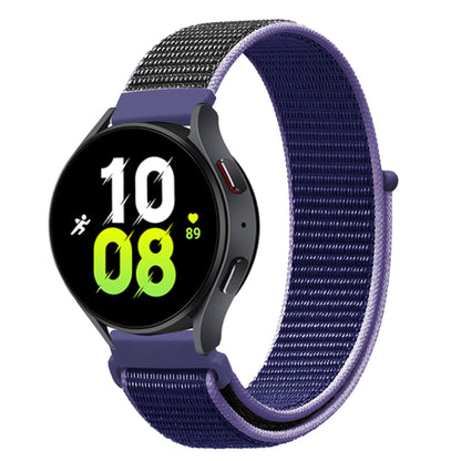 High-Quality 20/22mm Nylon Sport Watch Bands for Huawei GT4 & Samsung Galaxy Watch | Hook and Loop Design