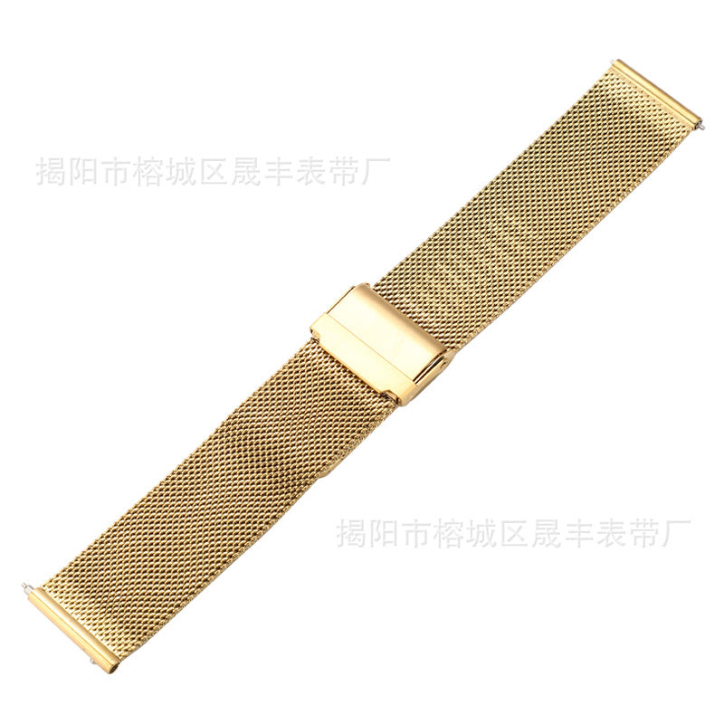 Stylish Milanese Loop Smartwatch Band for Samsung, Huawei, and Apple – Adjustable & Durable Metal Design