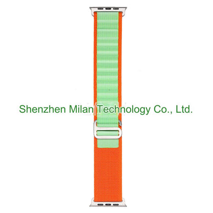 Durable Nylon Sport Strap for Apple Watch - Compatible with Ultra, Series 7 & More - Variety of Colors Available