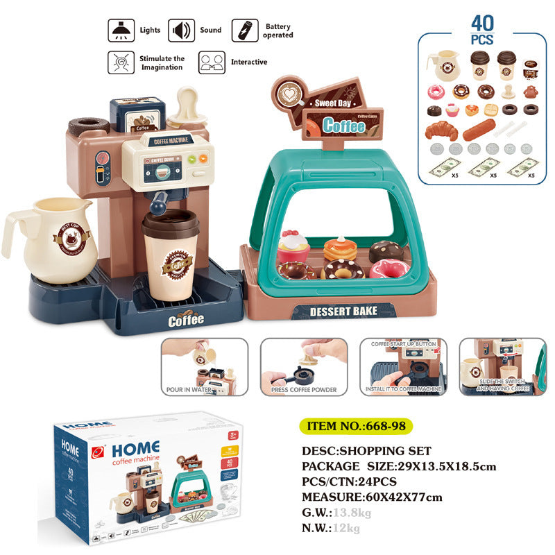 Educational Supermarket Playset for Children