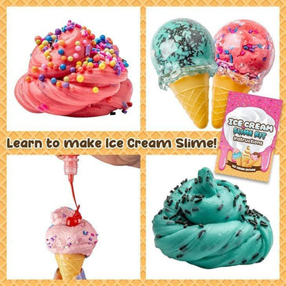 DIY Ice Cream Slime Kit - Fun & Educational Science Experiment for Kids