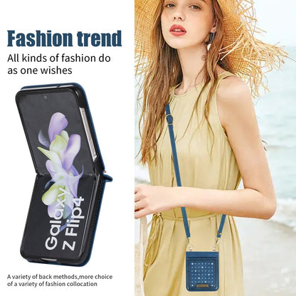 Stylish Flip Case for Samsung Z Flip6/5/4 | Shockproof & Durable with Card Slot