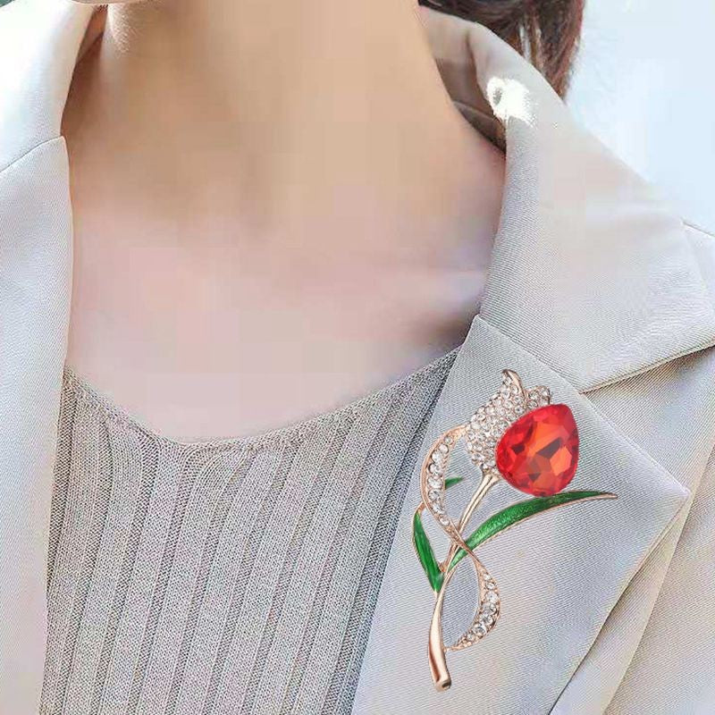 Fashionable Brooch Lifestyle Image - Image 10