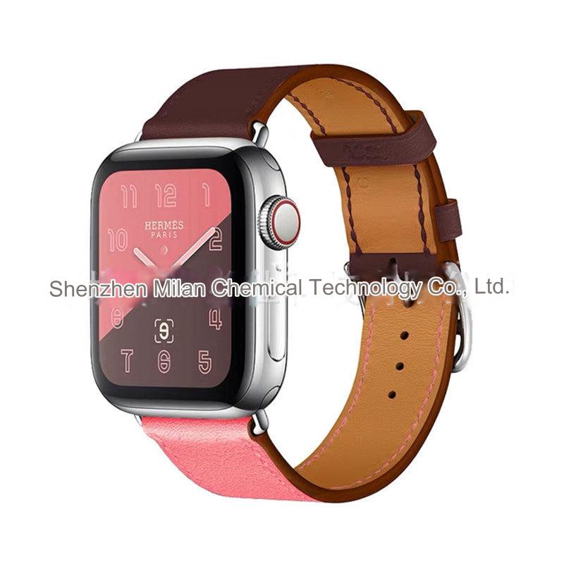 luxury leather watch band