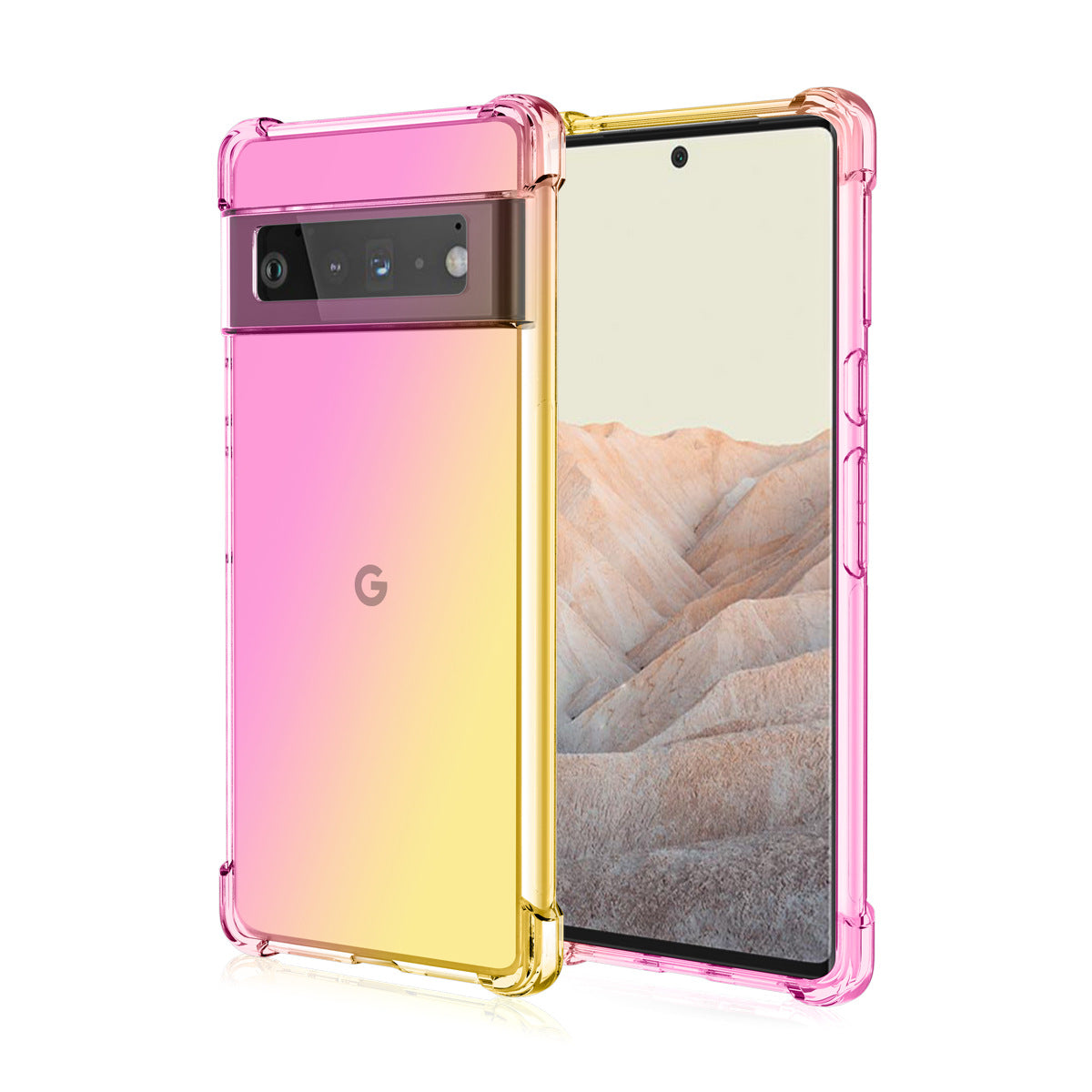 Google Pixel 9 Pro Slim Shockproof Case – TPU Gradient Protection for Pixel 9 and Pixel 9 XL