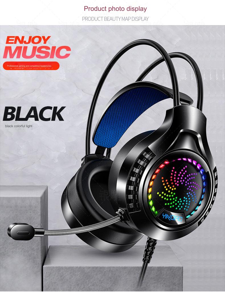 RGB Wired Gaming Headset with 7.1 Surround Sound - Q7 Model