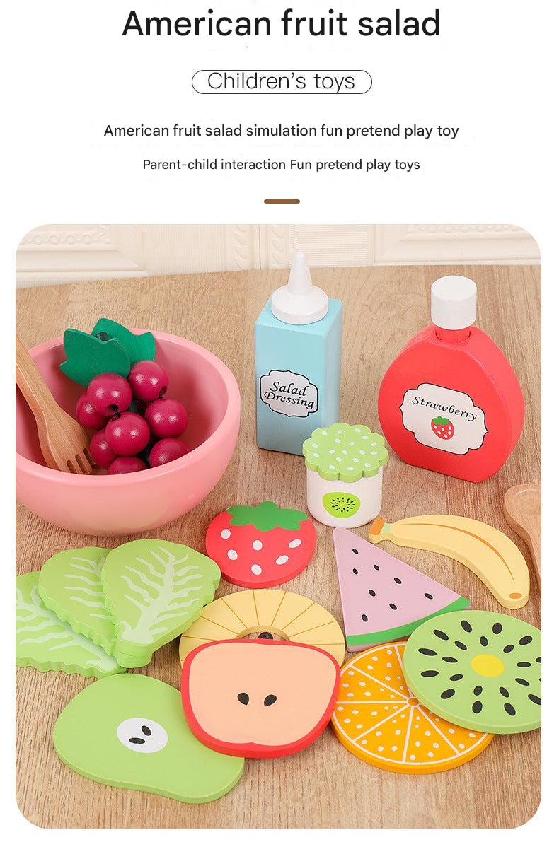 vibrant play food assortment for child’s educational play