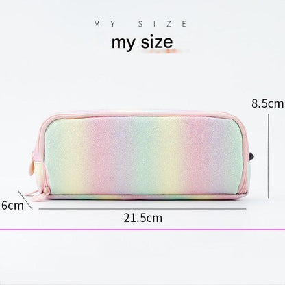 open view of multifunctional large capacity pencil case