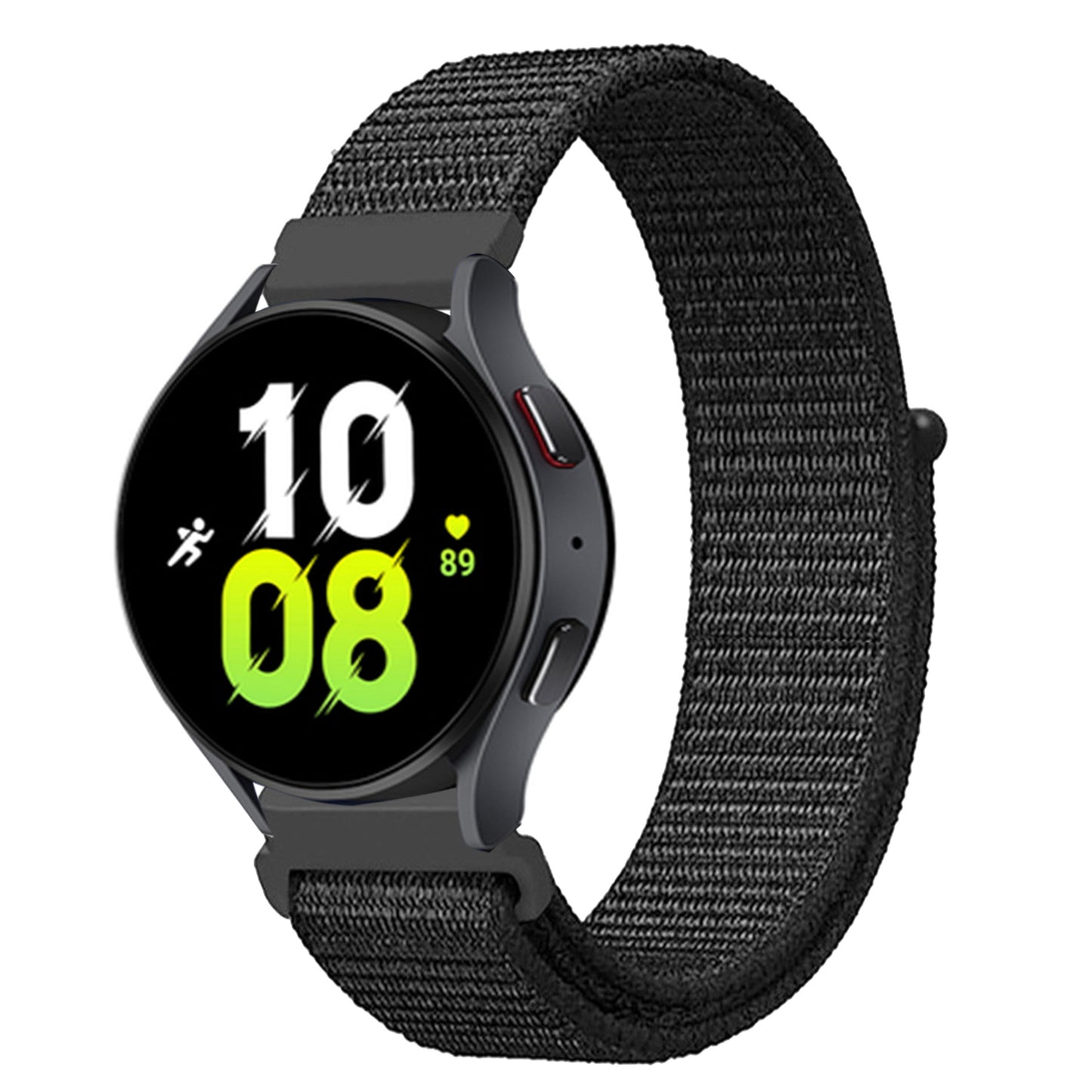 High-Quality 20/22mm Nylon Sport Watch Bands for Huawei GT4 & Samsung Galaxy Watch | Hook and Loop Design