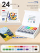 [New upgrade] Large artist color box 24 colors (Pack of 1)