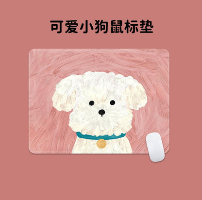 Cute Cartoon Animal Desk Mouse Pad - Soft Non-Slip Gaming Mat for Home & Office