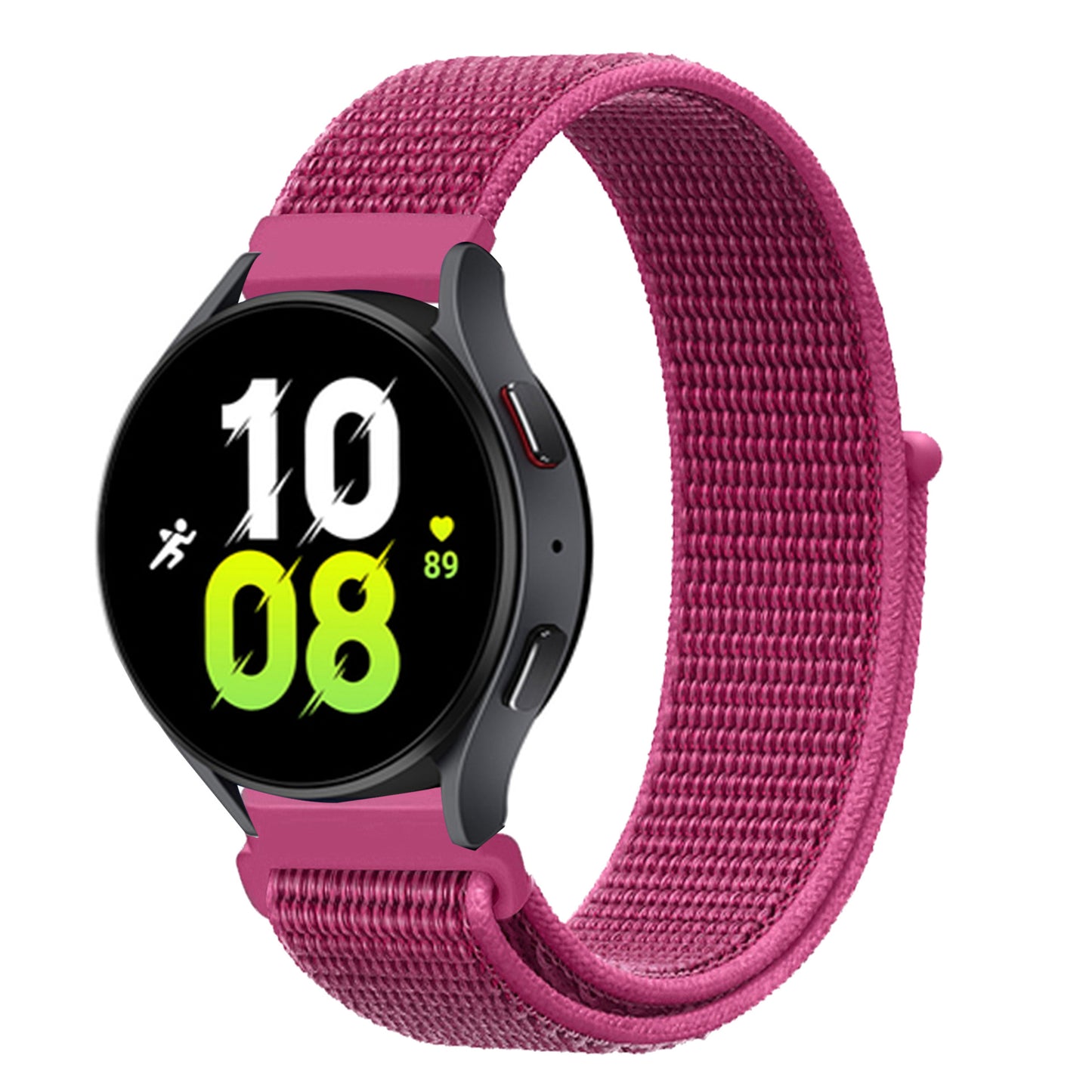 High-Quality 20/22mm Nylon Sport Watch Bands for Huawei GT4 & Samsung Galaxy Watch | Hook and Loop Design