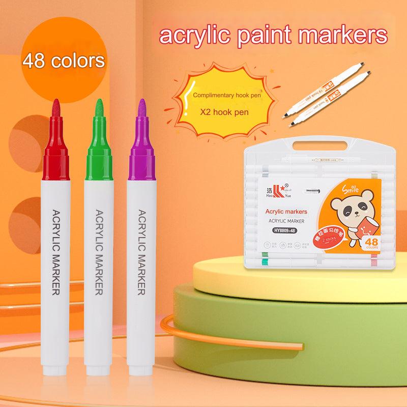 colorful drawing tools