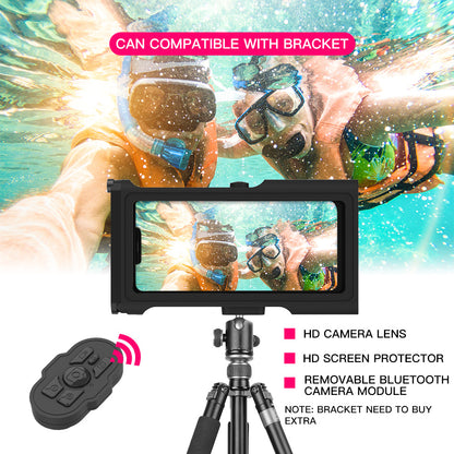 Ultra-Durable 15M Waterproof Diving Case for iPhone & Samsung - Anti-Shock & Impact-Resistant