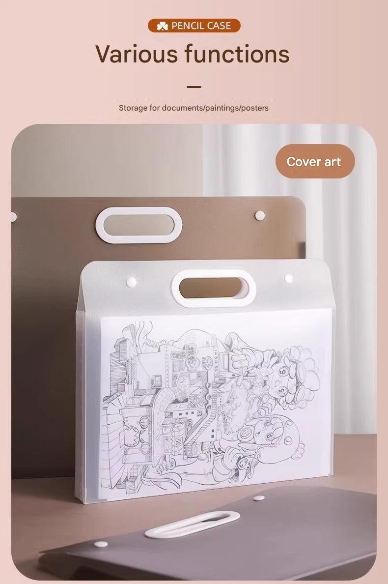 sketchbook organizer bag robust material