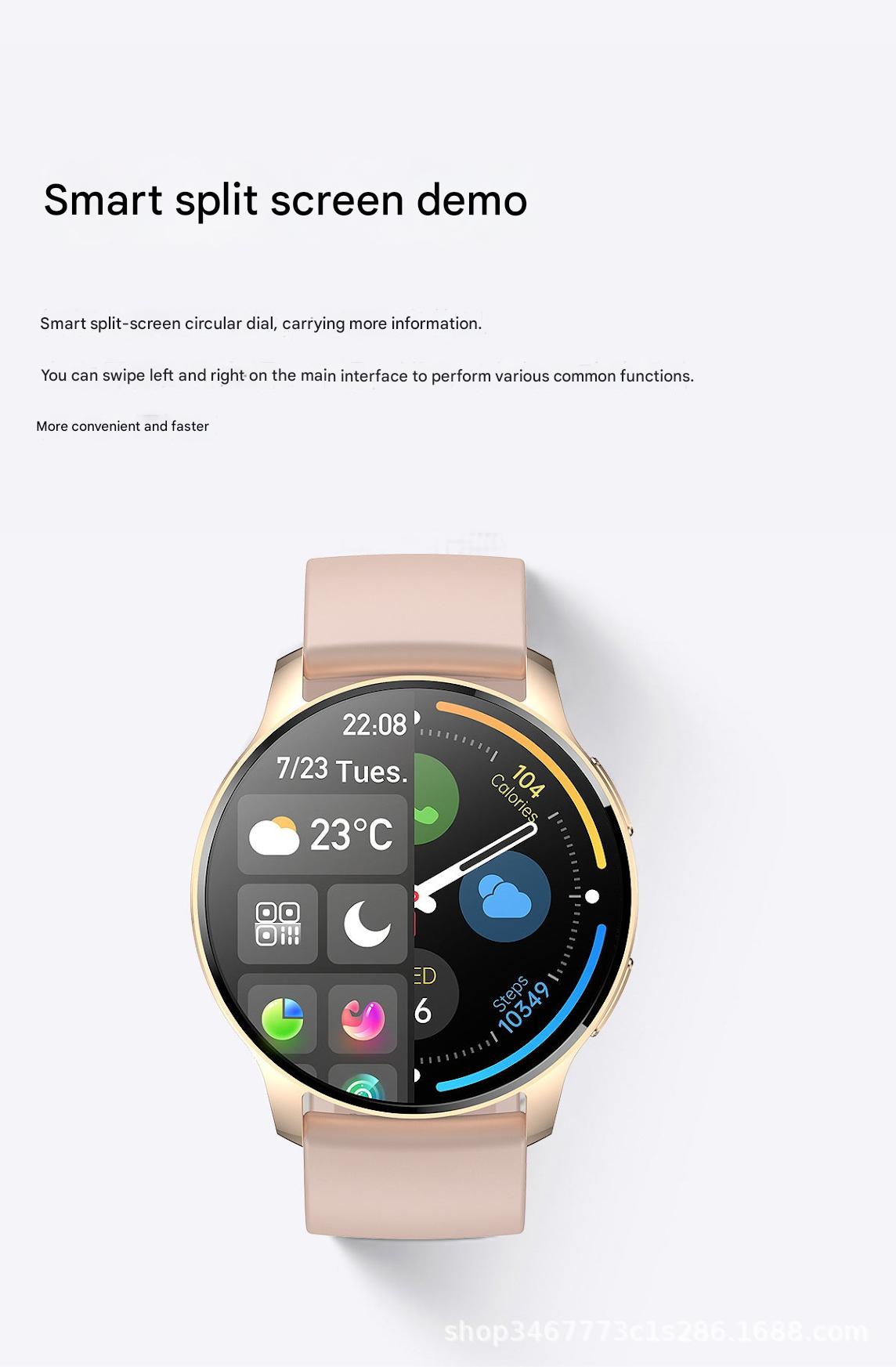 I50 Smart Watch in Black Color