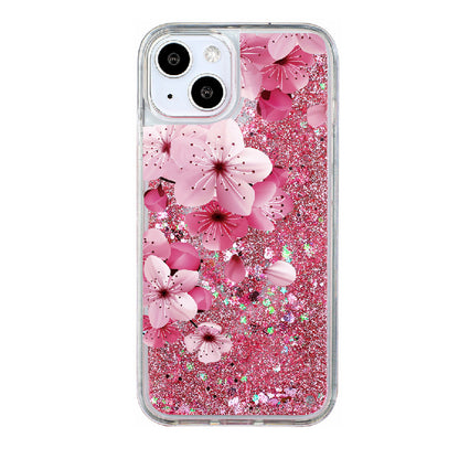 Cute Unicorn & Dolphin Liquid Glitter Phone Case for iPhone and Samsung - Shockproof TPU Protection