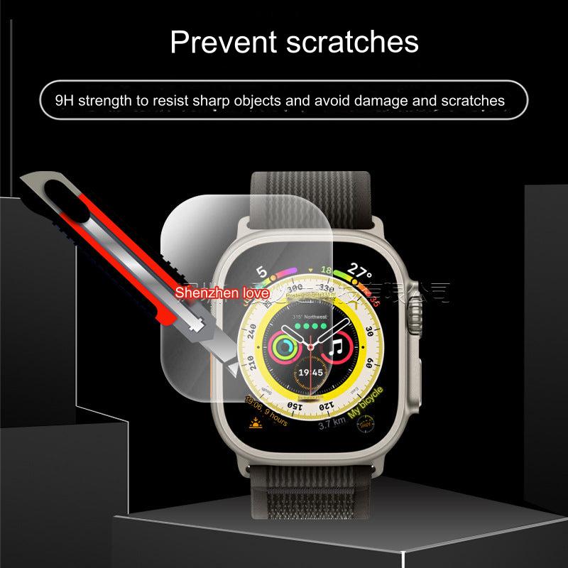 Premium Tempered Glass Screen Protector for Apple Watch Ultra 49mm – HD Clarity & Anti-Fingerprint