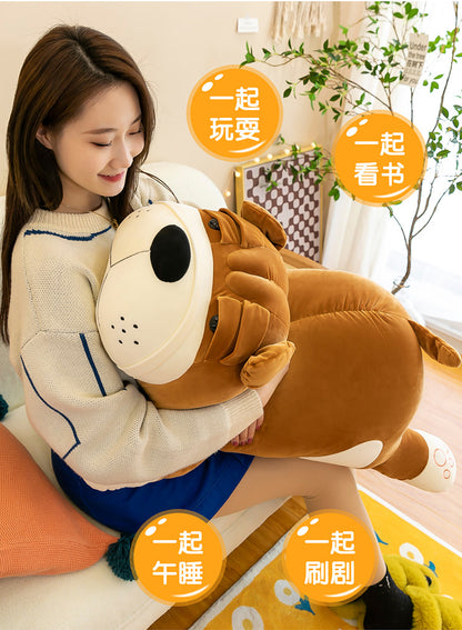 cuddly dog pillow